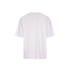 Balmain White Cotton T-Shirt
