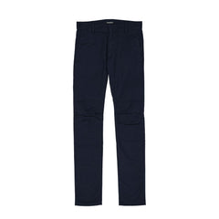 Balmain Blue Cotton Casual Pants