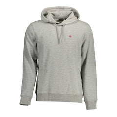 Napapijri Gray Cotton Hoodie