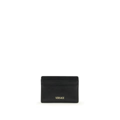 Versace Black Calf Leather Bos Taurus Wallet