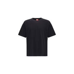 Diesel Black Cotton T-Shirt