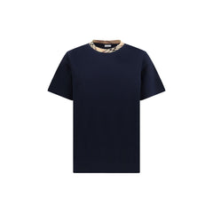 Burberry Blue Cotton T-Shirt