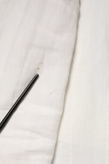 Dolce & Gabbana White Double Breasted Men Trench Coat Jacket