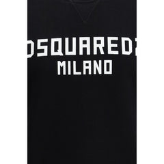Dsquared² Black Cotton Sweatshirt