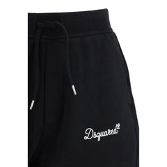 Dsquared² Black Cotton Bermuda Shorts