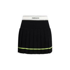 Casablanca Black Viscose Mini Skirt