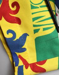 Dolce & Gabbana Multicolor Carretto Print Men Bermuda Shorts