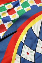 Dolce & Gabbana Multicolor Carretto Print Men Bermuda Shorts