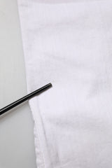 S.O.S White Low Waist Bootcut Denim Jeans