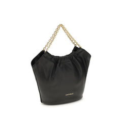 Coccinelle Black Calf Leather Bos Taurus Shoulder Bag