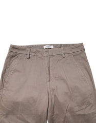 Dondup Cotton Stretch Straight Chino Trouser Brown