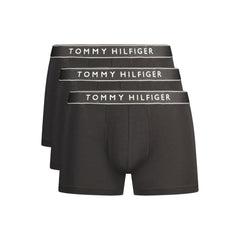 Tommy Hilfiger Black Cotton Men's Boxer Short