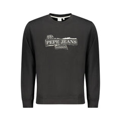 Pepe Jeans Nero Cotton Men's Sweatshirt
