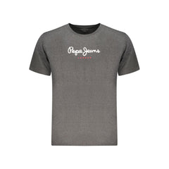 Pepe Jeans Grigio Cotton Men T-Shirt
