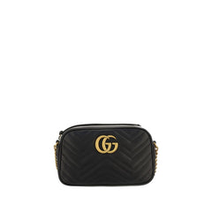 Gucci Black Calf Leather Bos Taurus Shoulder Bag