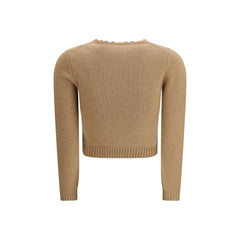 Chloé Brown Wool Sweatshirt