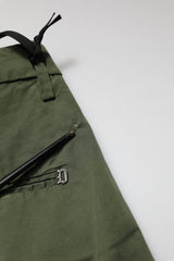 Dondup Dark Green Cotton Stretch Skinny Chino Trouser Pants
