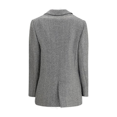 Forte_Forte Multicolor Fleece Wool Coat