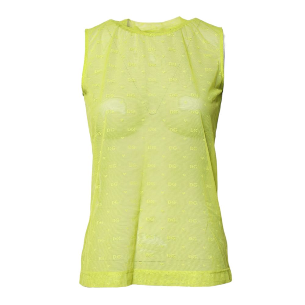 Dolce & Gabbana Bicolor Nylon Blouse