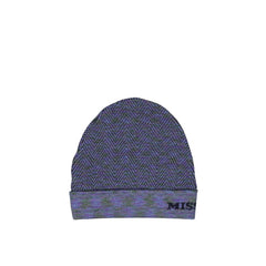 Missoni Purple Wool Beanie