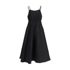 PINKO Black Cotton Casual Dress