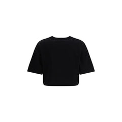 Balmain Black Cotton T-Shirt