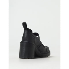 Dr. Martens Black Leather Platform Pumps