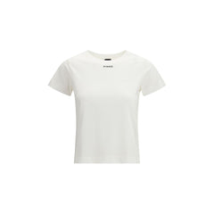 PINKO White Cotton T-Shirt