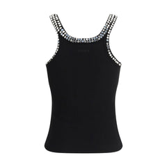 PINKO Black Cotton Top