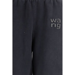Alexander Wang Black Cotton Joggers (Workout Pants)