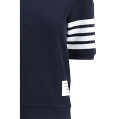 Thom Browne Blue Cotton Sportswear