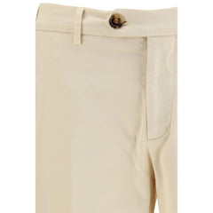 Brunello Cucinelli Cream Cotton Pants