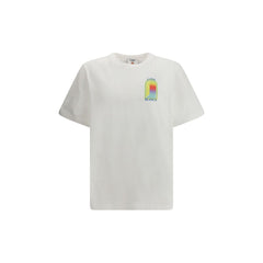 Casablanca White Cotton T-Shirt