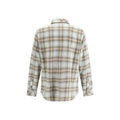 God's True Cashmere Multicolor Cashmere Pattern Shirt
