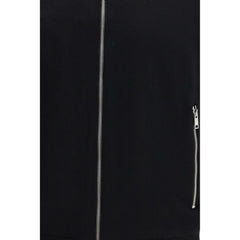 Prada Black Fleece Wool Bomber