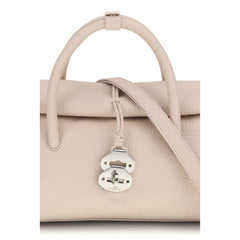 Zanellato Multicolor Calf Leather Bos Taurus Shoulder Bag