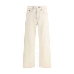Sunflower Cream Cotton Relaxed Fit Jeans