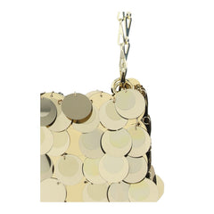 Rabanne Gold Metal Shoulder Bag