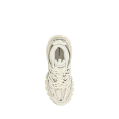Balenciaga White Rubber Athletic Sneakers