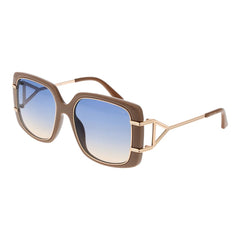 Guess Brown Metal & Plastic Sunglasses