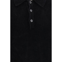 Sunflower Black Cotton Polo Shirt