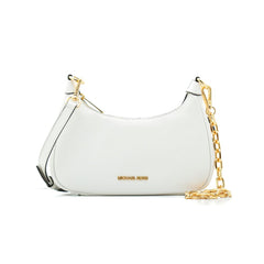 Michael Kors White Leather Shoulder Bag