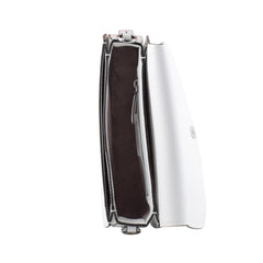 Michael Kors White Leather Shoulder Bag