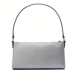 Michael Kors Silver Leather Shoulder Bag