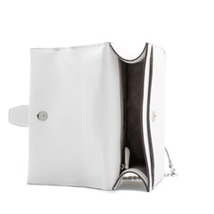 Michael Kors White Leather Shoulder Bag
