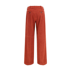 True Royal Multicolor Cotton Casual Pants