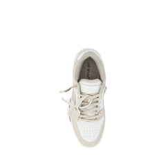 Off-White Beige Rubber Low Top Sneakers