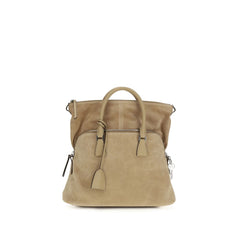 Margiela Beige Calf Leather Bos Taurus Shoulder Bag