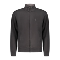 Coveri Moving Black Cotton Men Sweatshirt