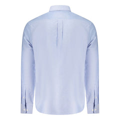 Norway 1963 Azzurro Cotton Men Shirt